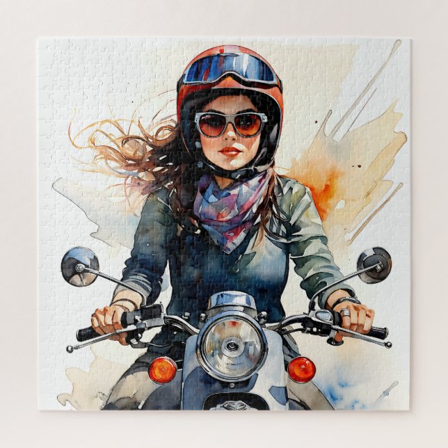 “Zephyra”  “Vento Dolce” – Sweet Wind   Jigsaw Puzzle (Vertical)