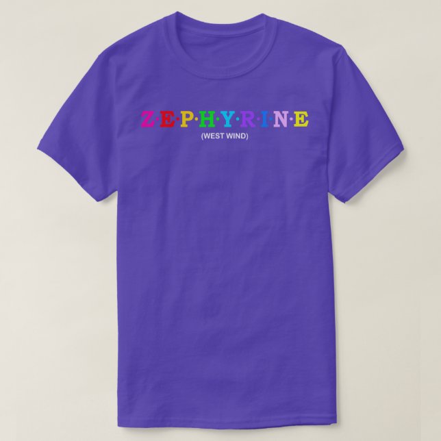 Zephyrine West Wind  1 T-Shirt (Design Front)