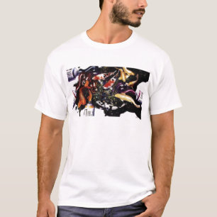 "Zephyr's Solace" Coy Fish & Paint Watercolor T-Shirt