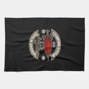 zeppelin adventure kitchen towel