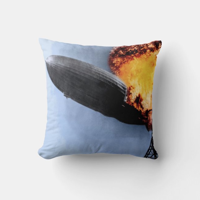 Zeppelin Exploding Pillow (Front)