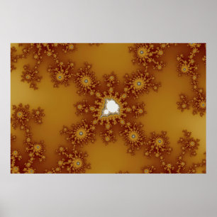 Zeppelin - Fractal Art Poster