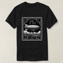 Zeppelin Plomb Tableau Périodique T-shirt Rock