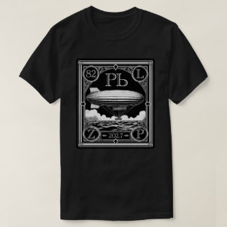 Zeppelin Plomb Tableau Périodique T-shirt Rock