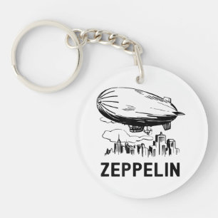 Zeppelin rétro vintage - Croquis Dirigeable