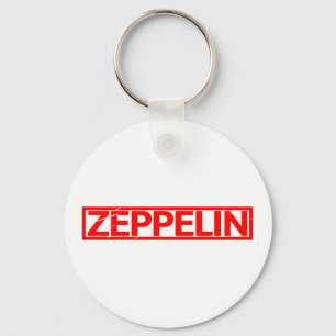 Zeppelin Stamp Keychain
