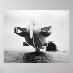 Zeppelin Stern: 1908 Poster