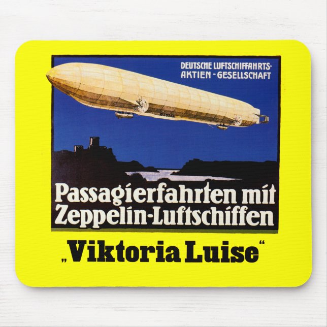 Zeppelin Viktoria Luise Mouse Pad (Front)
