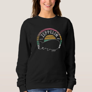Zeppelin Vintage Retro Zeppelin Dirigible Airship Sweatshirt