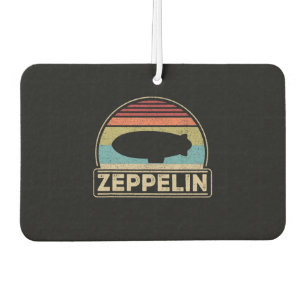 Zeppelin Vintage Retro Zeppelin Shirt Dirigible Air Freshener