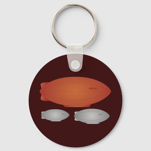 Zeppelins Keychain (Front)
