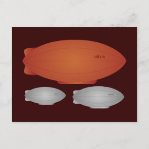 Zeppelins Postcard