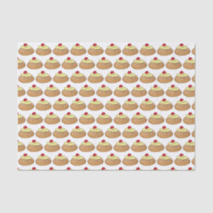 ZEPPOLE Italian Fried Dough Pastry Bakery Foodie Tissue Paper