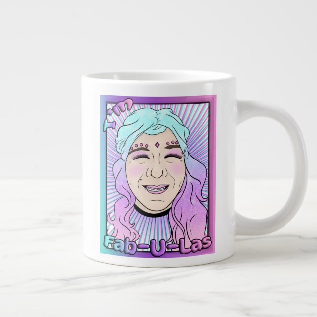 Zer0's Fab-U-Las Jumbo Specialty Mug (Right)