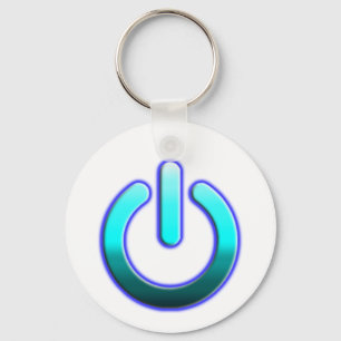 Zer0's Power Button Keychain