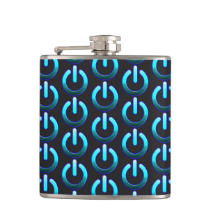Zer0's Power Vinyl Wrapped Flask
