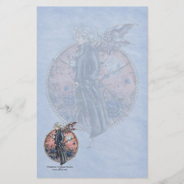 Zerick Gothic Stationery (Front)