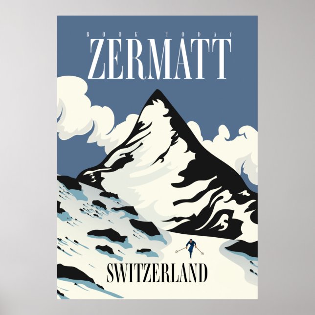 Zermatt Suisse Impression ski (Devant)