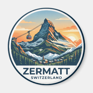 Zermatt Switzerland Magnet