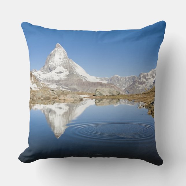 Zermatt, Switzerland Throw Pillow (Front)