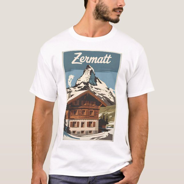 Zermatt vintage T-Shirt (Front)