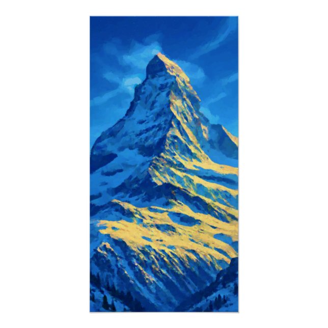 Zermatt Vintage Travel Poster (Front)