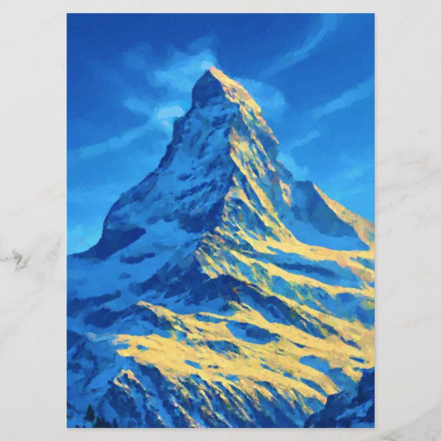 Zermatt Vintage Travel Program (Front)