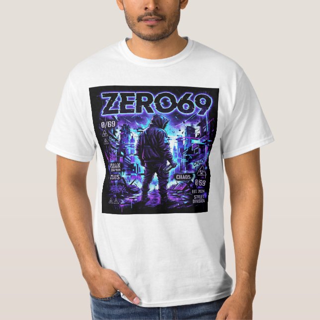 ZERO69 Chaos Division – Urban Corruption T-Shirt (Front)