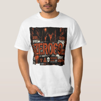 ZERO69 Urban Chaos – Rebel Warning T-Shirt