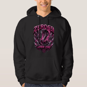 ZERO69 Viper Core – Neon Cyber Cobra Streetwear Hoodie
