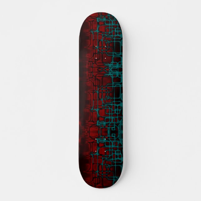 Zero Alien Cyborg Element Custom Pro Park Board Skateboard (Front)