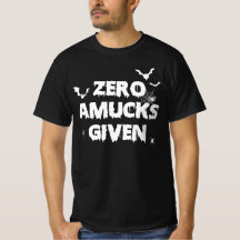 Zero amucks given - bats & spider gift idea 