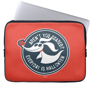 Zero   Aren't You Scared? Laptop Sleeve