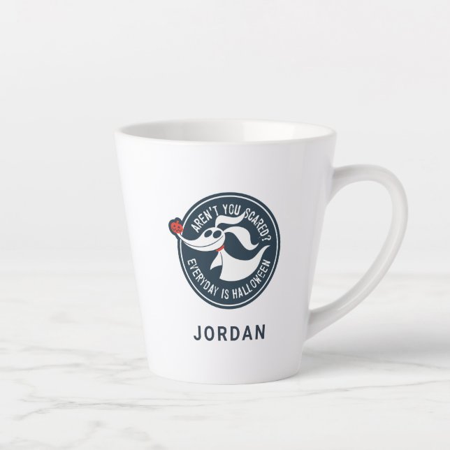 Zero | Aren't You Scared? Latte Mug (Right)