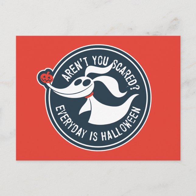 Zero | Aren't You Scared? Postcard (Front)