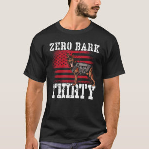 Zero Bark Thirty K9 Unit Police T-Shirt