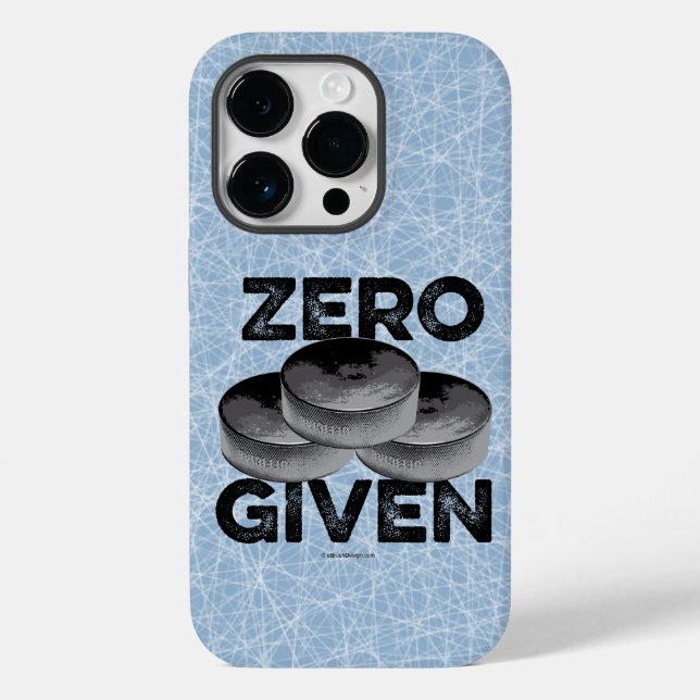 Zéro Canards Donné (Hockey) Coque-Mate coque iphon (Verso)