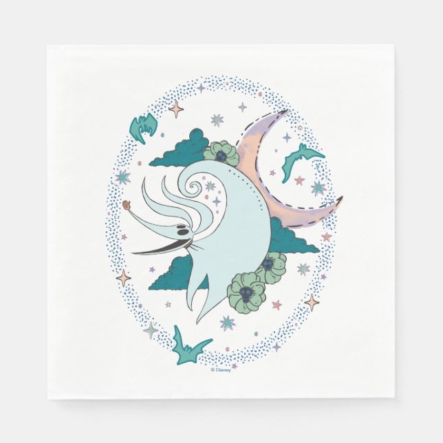 Zero Celestial Tarot Graphic Napkin (Front)