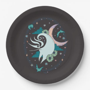 Zero Celestial Tarot Graphic Paper Plate