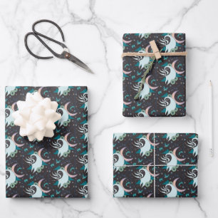 Zero Celestial Tarot Graphic Wrapping Paper Sheet