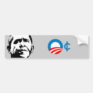 Zero Cents Bumper Sticker