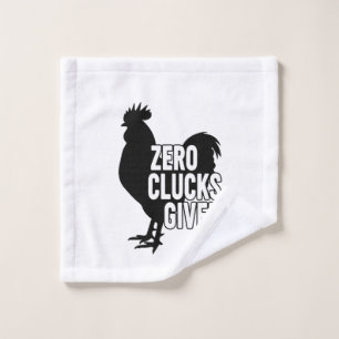 Zero Clucks Given Bath Towel Set