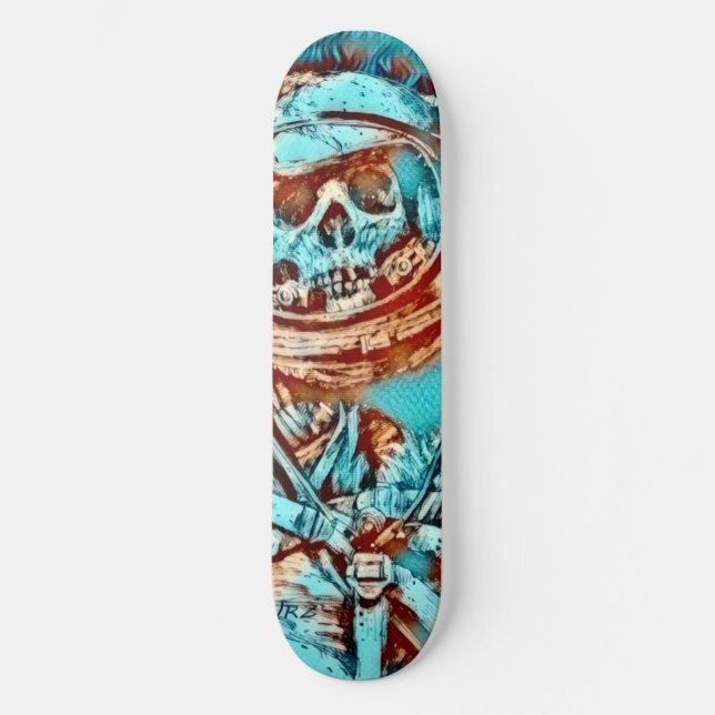 Zero Dead Man Element Custom Pro Park Board Skateboard (Front)
