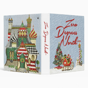 Zero Degrees North Stitch Guide 1" Binder