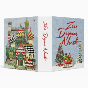 Zero Degrees North Stitch Guide  2" Binder