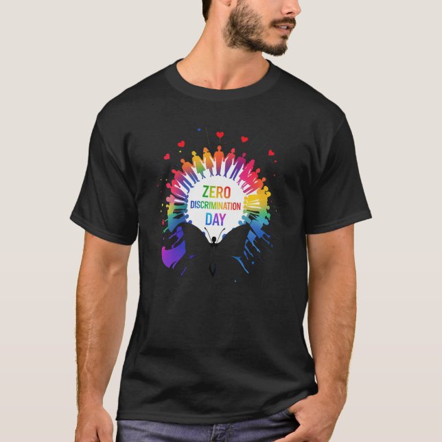 Zero Discrimination Day  T-Shirt (Front)