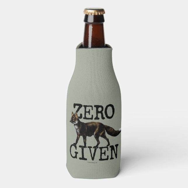 Zero (Fox) Given Bottle Cooler (Bottle Front)