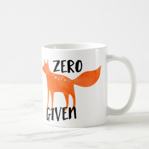 Zero Fox Given Coffee Mug