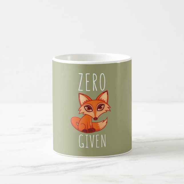 Zero Fox Given Coffee Mug (Center)