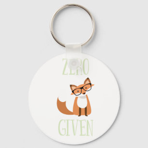 Zero Fox Given Funny Animal Fox Keychain